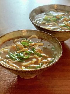蕎麦屋風カレーうどん-レシピのメイン写真