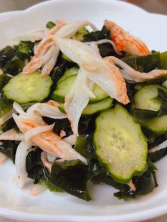 わかめとカニカマの酢の物-レシピのメイン写真
