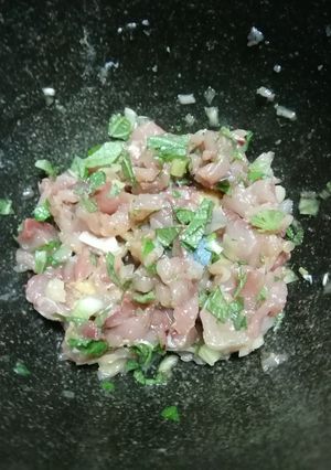 つばすで白味噌のなめろう-レシピのメイン写真