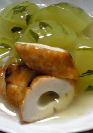 ちくわとはぐら瓜の美味しいスープ煮-レシピのメイン写真