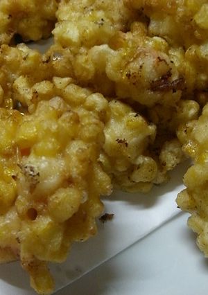とうもろこしのうまうまかき揚げ-レシピのメイン写真
