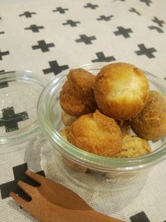 サーターアンダギー風☆ひとくちドーナツ-レシピのメイン写真