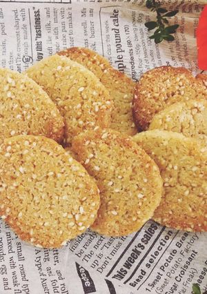 ゴマたっぷりセサミクッキー-レシピのメイン写真