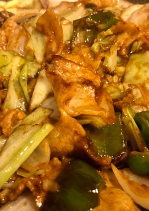 甜麺醤の甘辛野菜炒め-レシピのメイン写真