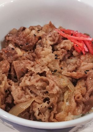 味濃いめ！定番の牛丼-レシピのメイン写真