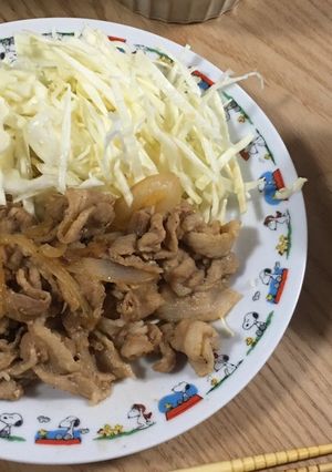 豚バラ肉もりもり生姜焼き-レシピのメイン写真
