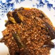 ひき肉たっぷり麻婆茄子