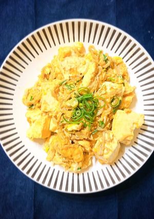 しらすと豆腐の卵炒め-レシピのメイン写真