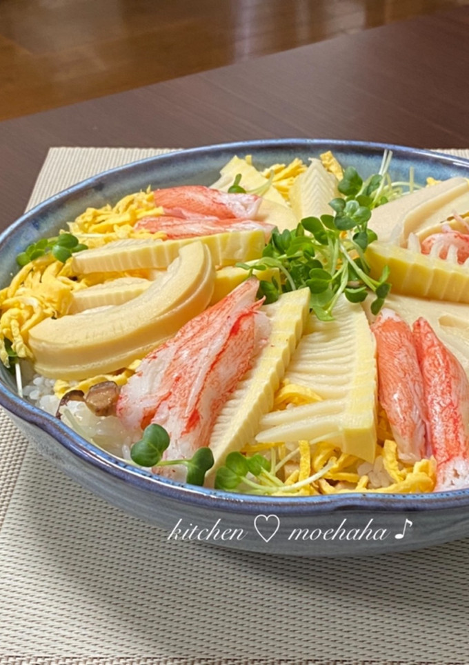 春の筍ちらし寿司♪-レシピのメイン写真