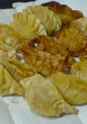 カボチャ煮物で揚げ餃子-レシピのメイン写真