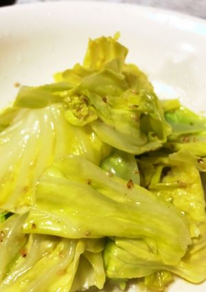 電子レンジで！やみつき蒸しキャベツ-レシピのメイン写真