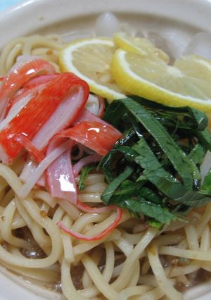 レンジで♫冷たい♬ごまラーメン-レシピのメイン写真