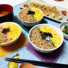 รูปของ アレンジ自在！簡単＆あると便利★鶏そぼろ
