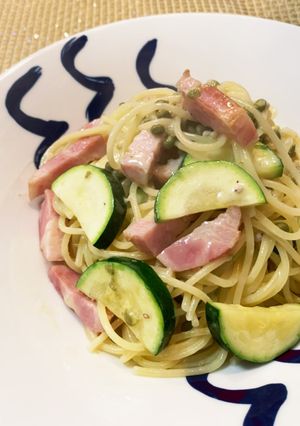 実山椒のクリームパスタ-レシピのメイン写真