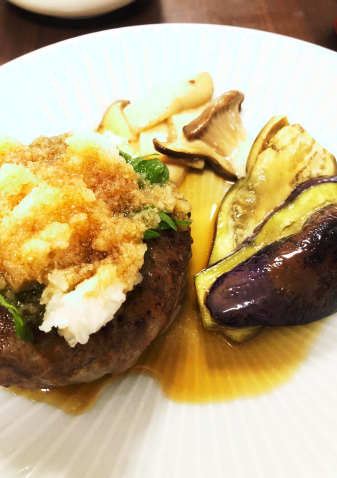 しっとり和風おろしハンバーグ-レシピのメイン写真