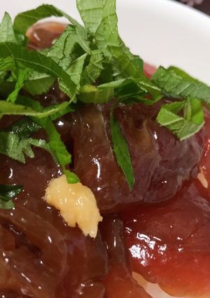 まぐろ漬け丼-レシピのメイン写真