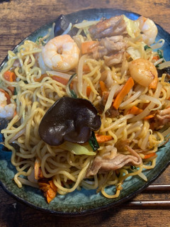 カット野菜で作る上海焼きそば-レシピのメイン写真