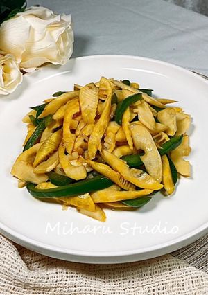 たけの子とピーマンの中華炒め/ご飯が進む-レシピのメイン写真