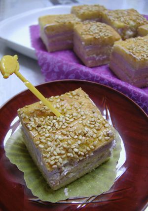 小さじ一杯の奇跡☆ゴマ香る和風ケーキ-レシピのメイン写真