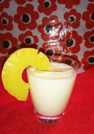 低脂肪牛乳deパイナップルシェイク❣️-レシピのメイン写真