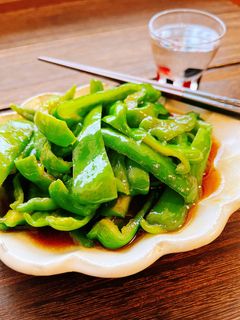 ピーマンだけで美味しい♡青椒肉絲風炒め-レシピのメイン写真