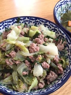 包まない汚れない!餃子風炒め-レシピのメイン写真