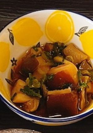 電子レンジで簡単！きのこのだし煮-レシピのメイン写真