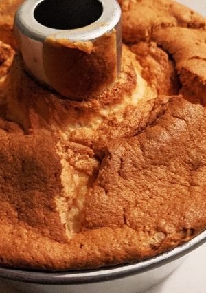 卵白大量消費♣ふわふわシフォンケーキ-レシピのメイン写真