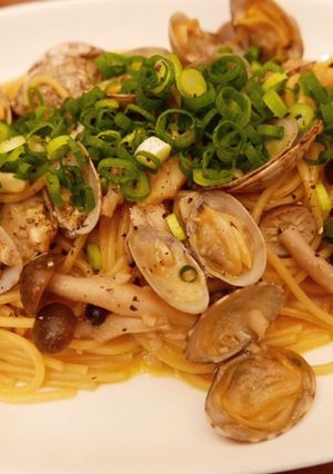 あさりとしめじのバター醤油パスタ-レシピのメイン写真