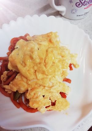 アレンジレシピ★簡単オム焼きうどん-レシピのメイン写真