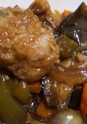 鶏肉と野菜の黒酢あんかけ☆-レシピのメイン写真