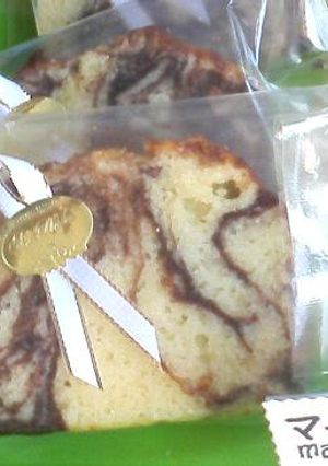 パウンド型マーブルケーキ♪-レシピのメイン写真