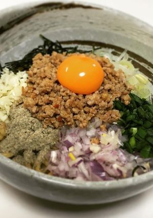 台湾まぜそば-レシピのメイン写真