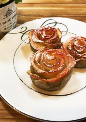 ☆簡単☆ 薔薇のアップルパイ-レシピのメイン写真