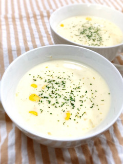 母の味♪♪懐かしのコーンスープ♡-レシピのメイン写真