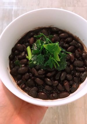 ヴィーガン　メキシカン風黒豆の煮物-レシピのメイン写真
