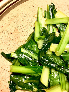 白飯がすすむ!青菜炒め-レシピのメイン写真