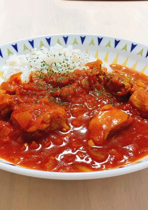 トマトジュースで簡単バターチキンカレー-レシピのメイン写真