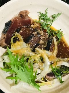 鰹のたたき切身●めんつゆのドレッシング-レシピのメイン写真