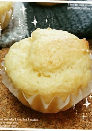 ホットケーキミックスと豆腐でカップケーキ-レシピのメイン写真