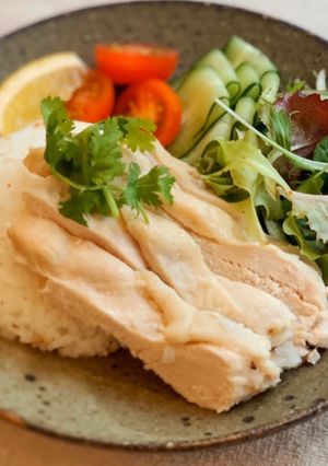 簡単！ストウブでシンガポールチキンライス-レシピのメイン写真