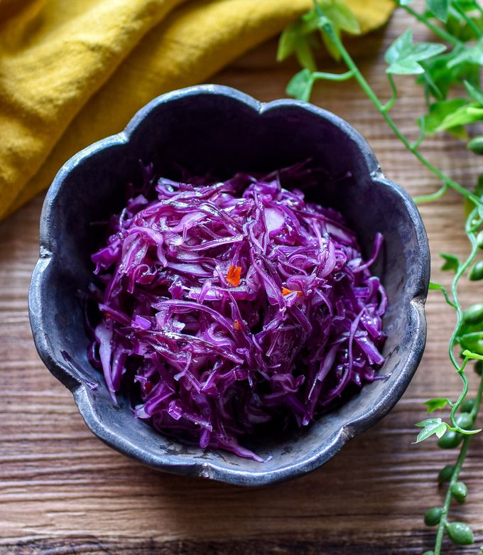 抱えて食べたい紫キャベツのスイチリマリネ by みずか