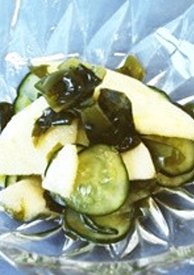 きゅうりとりんごの酢の物-レシピのメイン写真