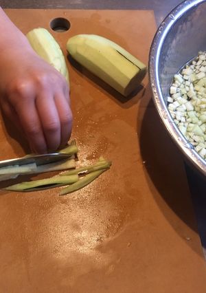 なすが消えるドライカレー こども向き-レシピのメイン写真