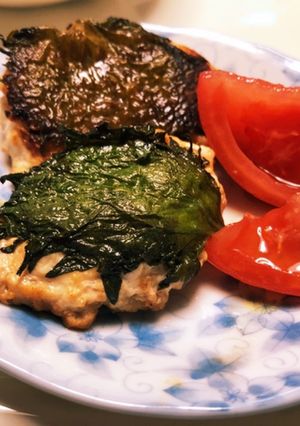 とりひき肉と絹豆腐と大葉のつくね-レシピのメイン写真