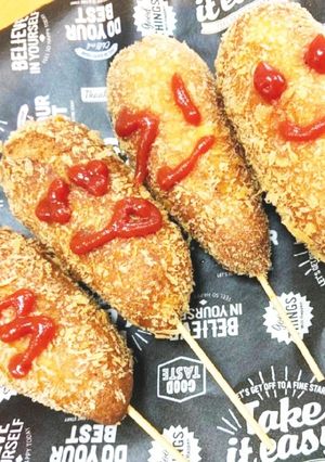 簡単☆ホットケーキミックスでチーズドック-レシピのメイン写真