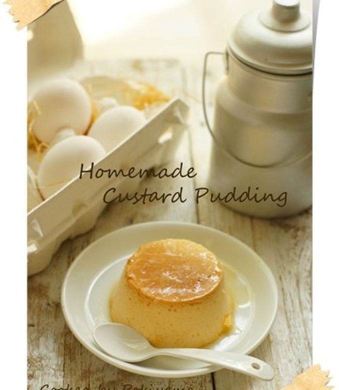 ケーキ屋さんの焼きプリン♪ by ぽくちゃん 【クックパッド】 簡単