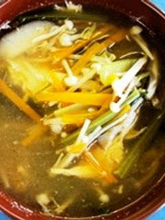 サンラータン風スープ-レシピのメイン写真