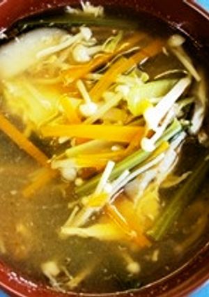 サンラータン風スープ-レシピのメイン写真