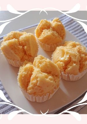 ☆米粉のにんじん蒸しパン☆-レシピのメイン写真
